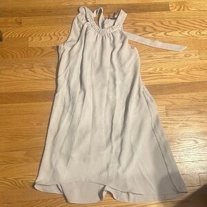 BCBGMaxAzria Asymmetrical Dress in White